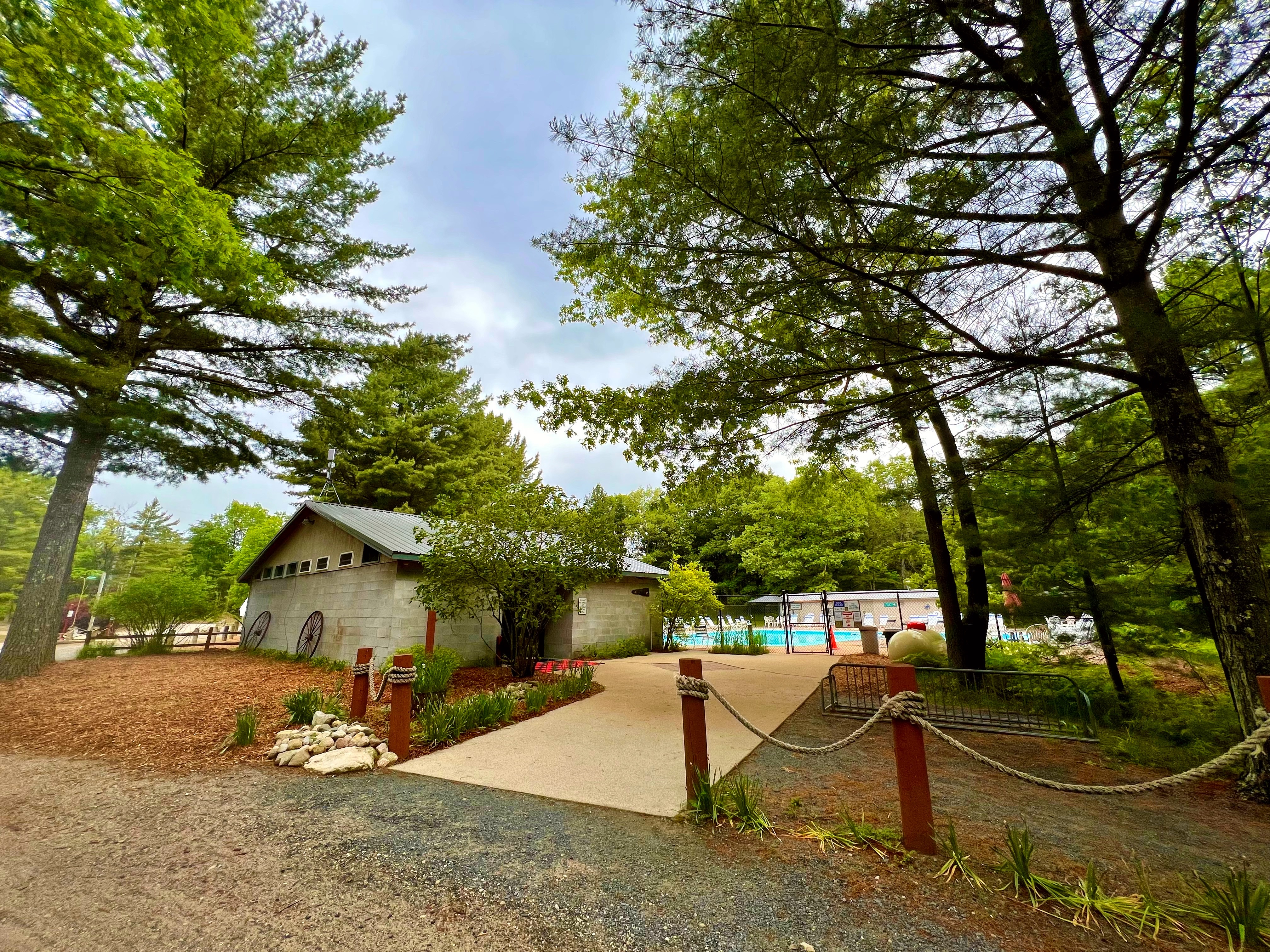 Hill and Hollow Campground, Pentwater, Michigan