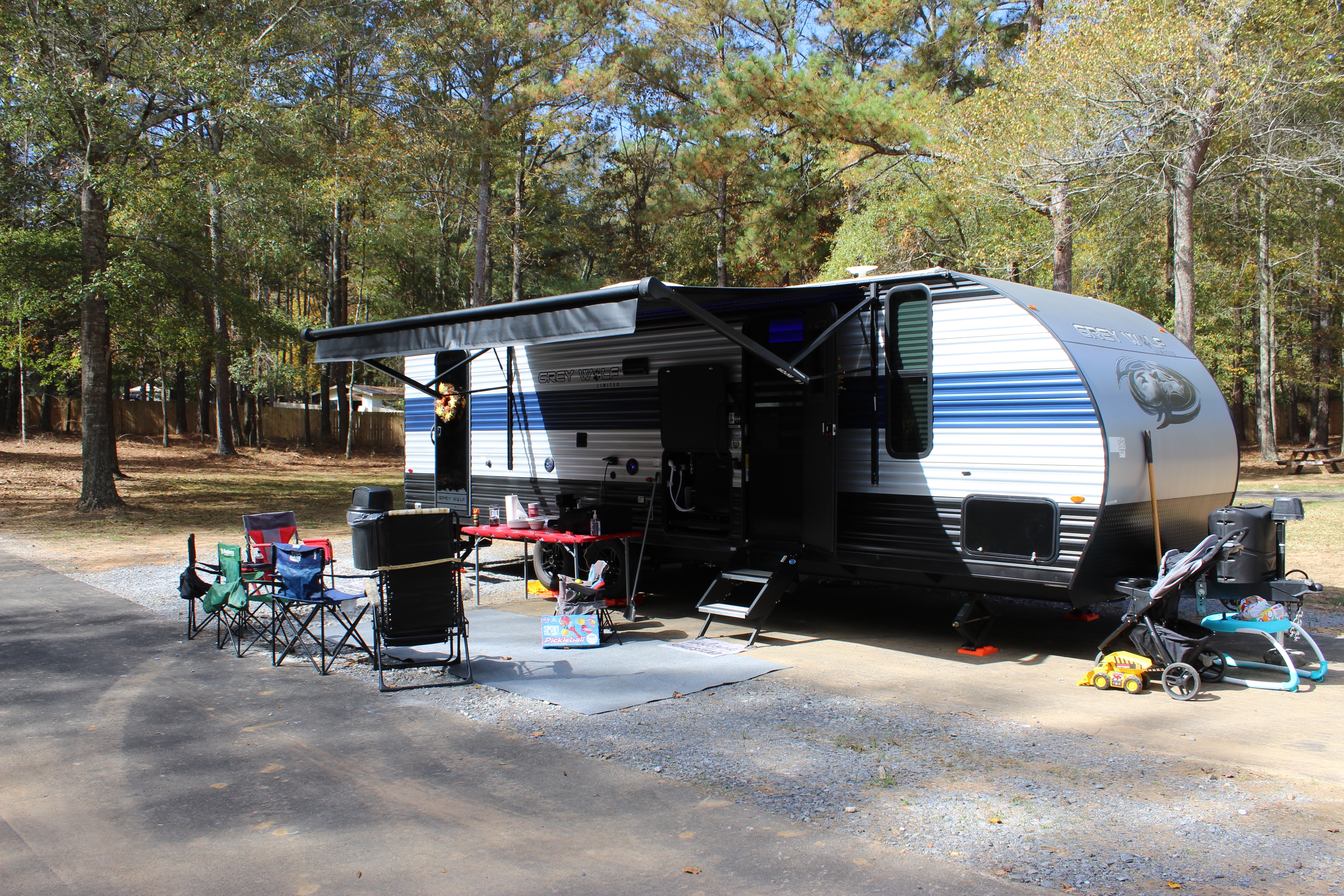Euharlee Creek Campground at Frankie Harris Park, Euharlee, Georgia