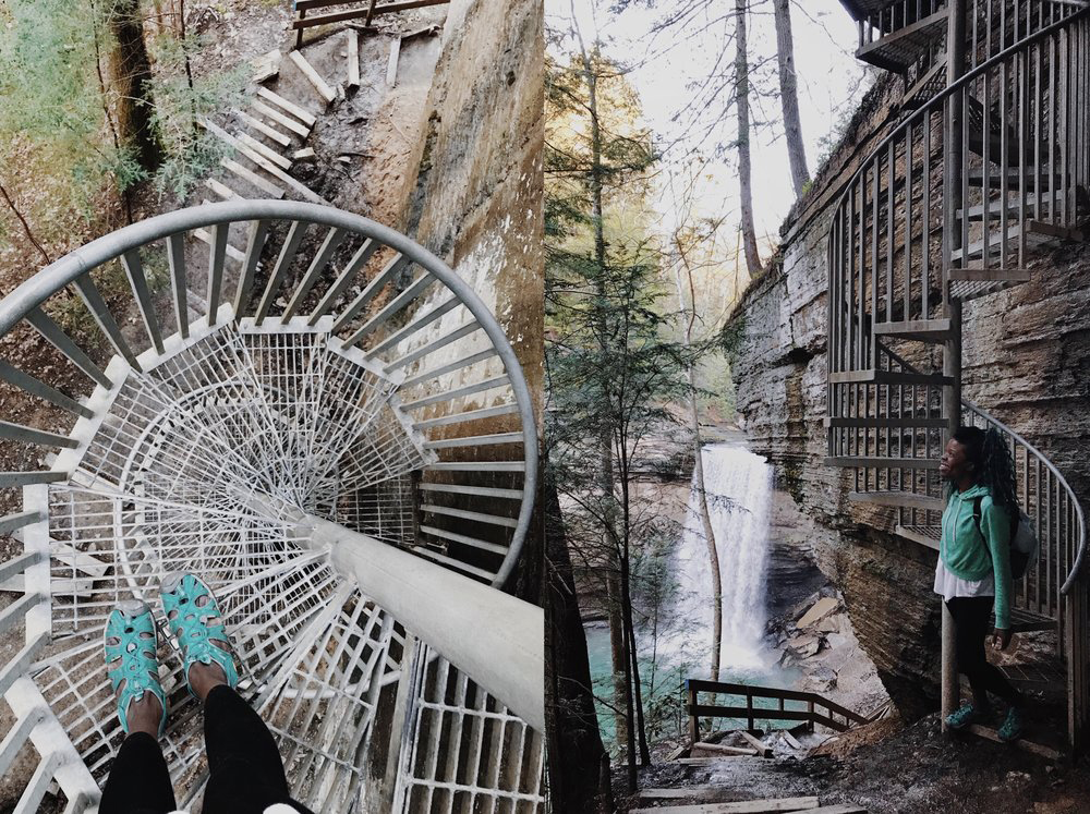 Greeter Falls Campground