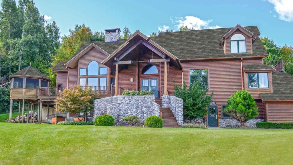 Sun Retreats Gun Lake