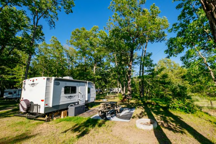 Karner Blue Campground, Montague, Michigan