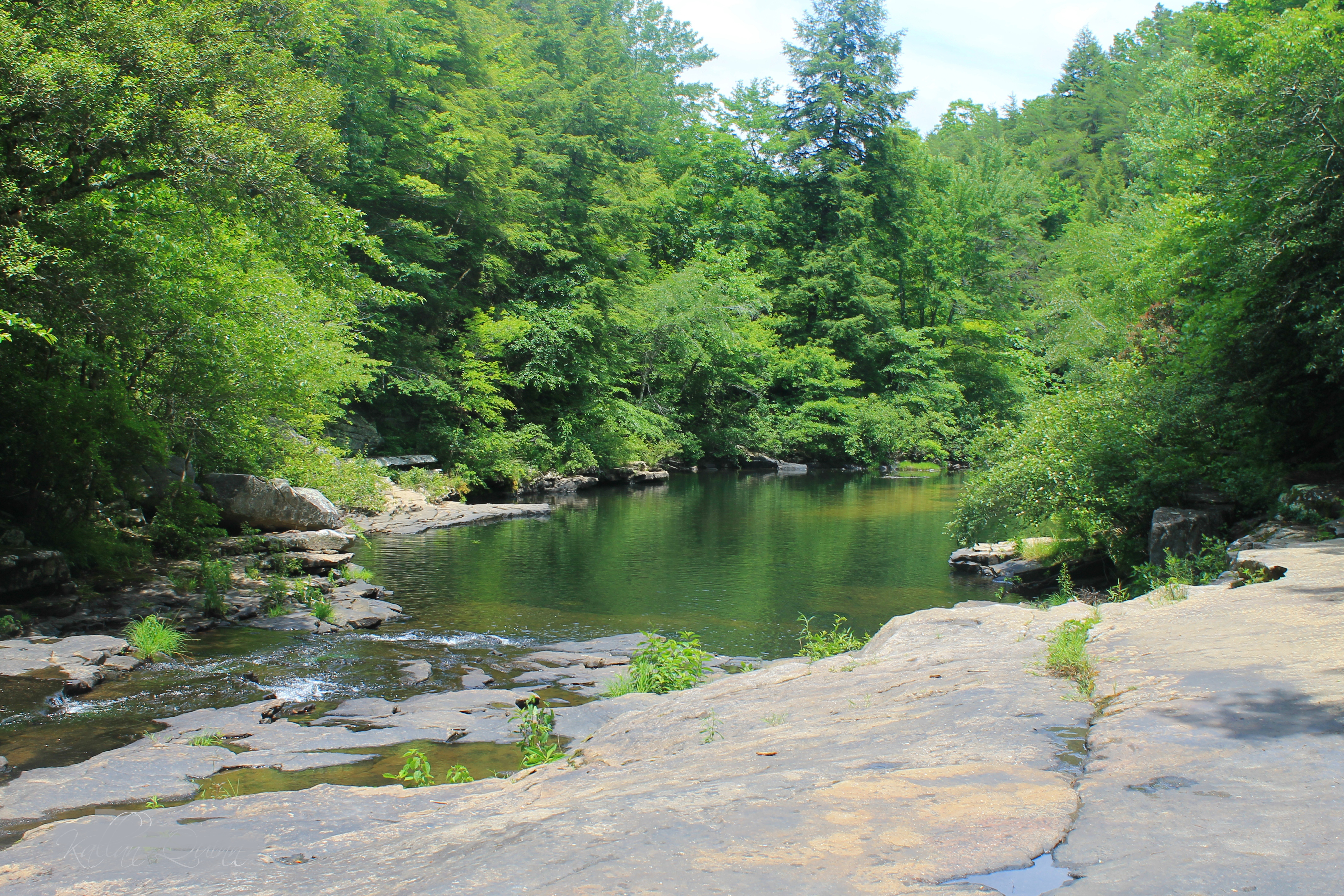 Greeter Falls Campground