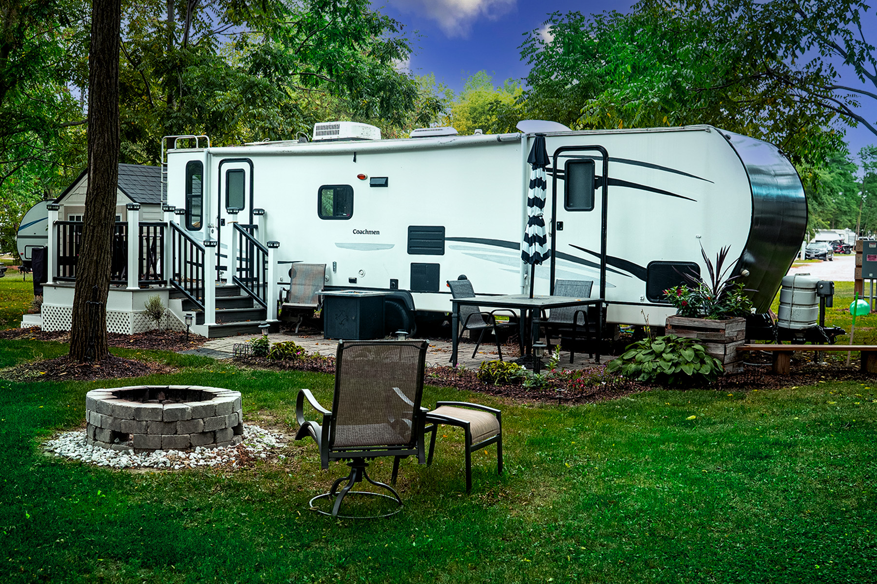 Skillet Creek Campground, Baraboo, Wisconsin