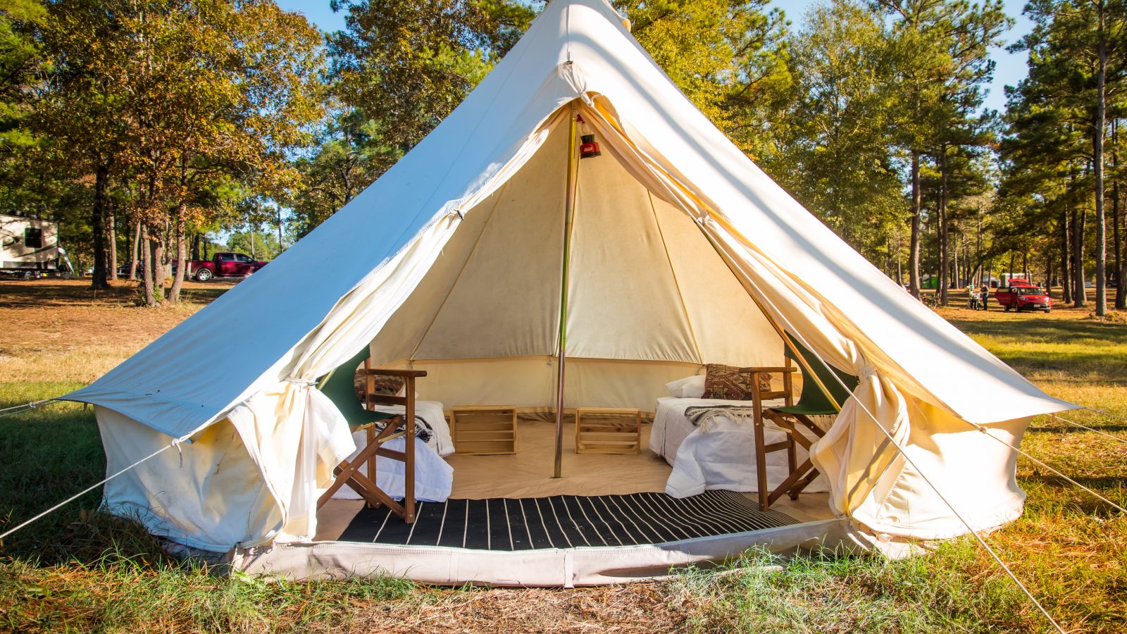 Fields of New Market Campground at Texas Renaissance Festival