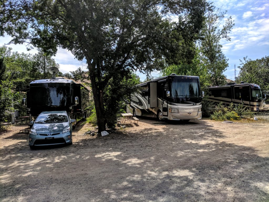 Point of Rocks RV Campground, Prescott, Arizona
