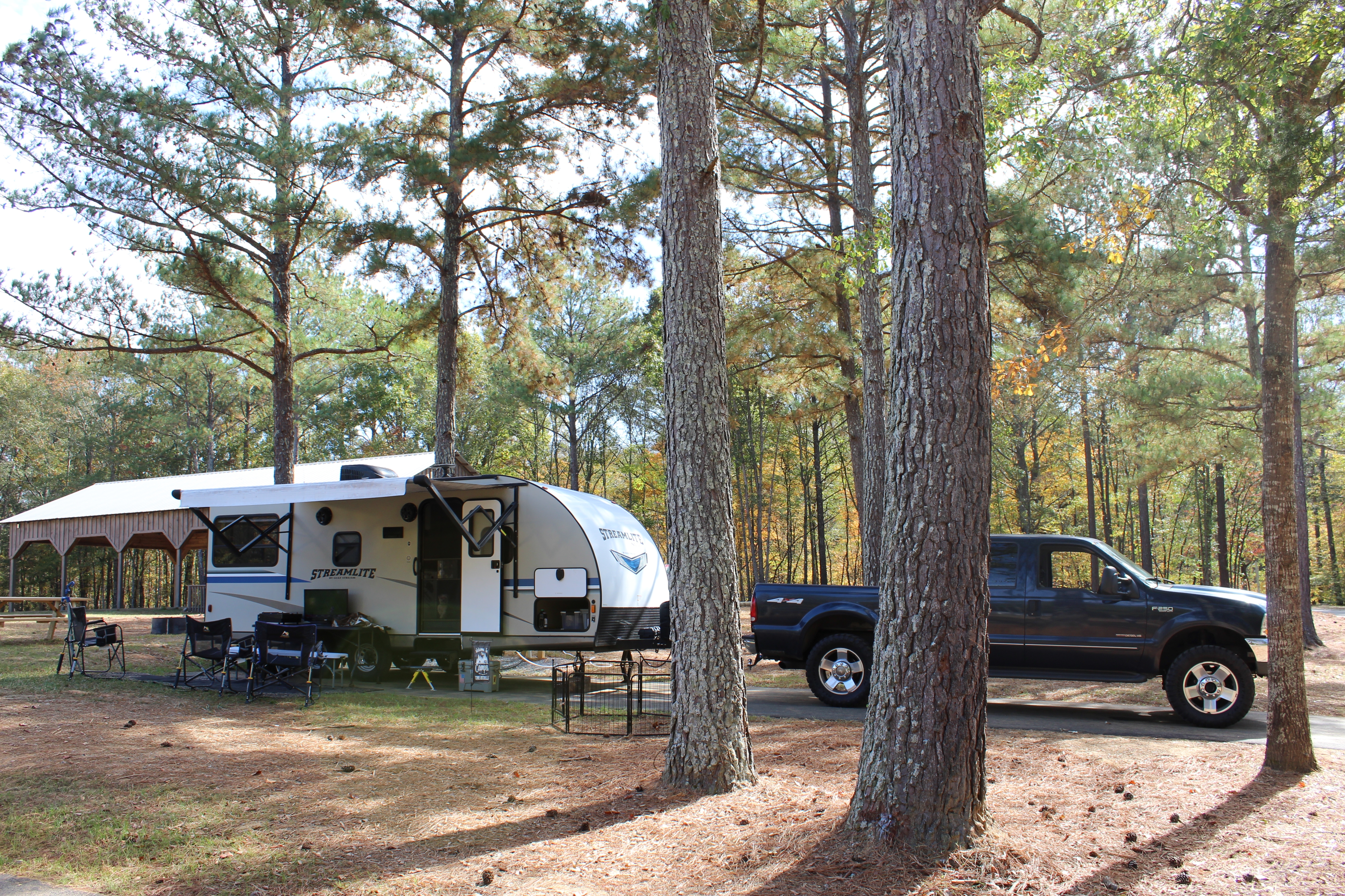Euharlee Creek Campground at Frankie Harris Park, Euharlee, Georgia