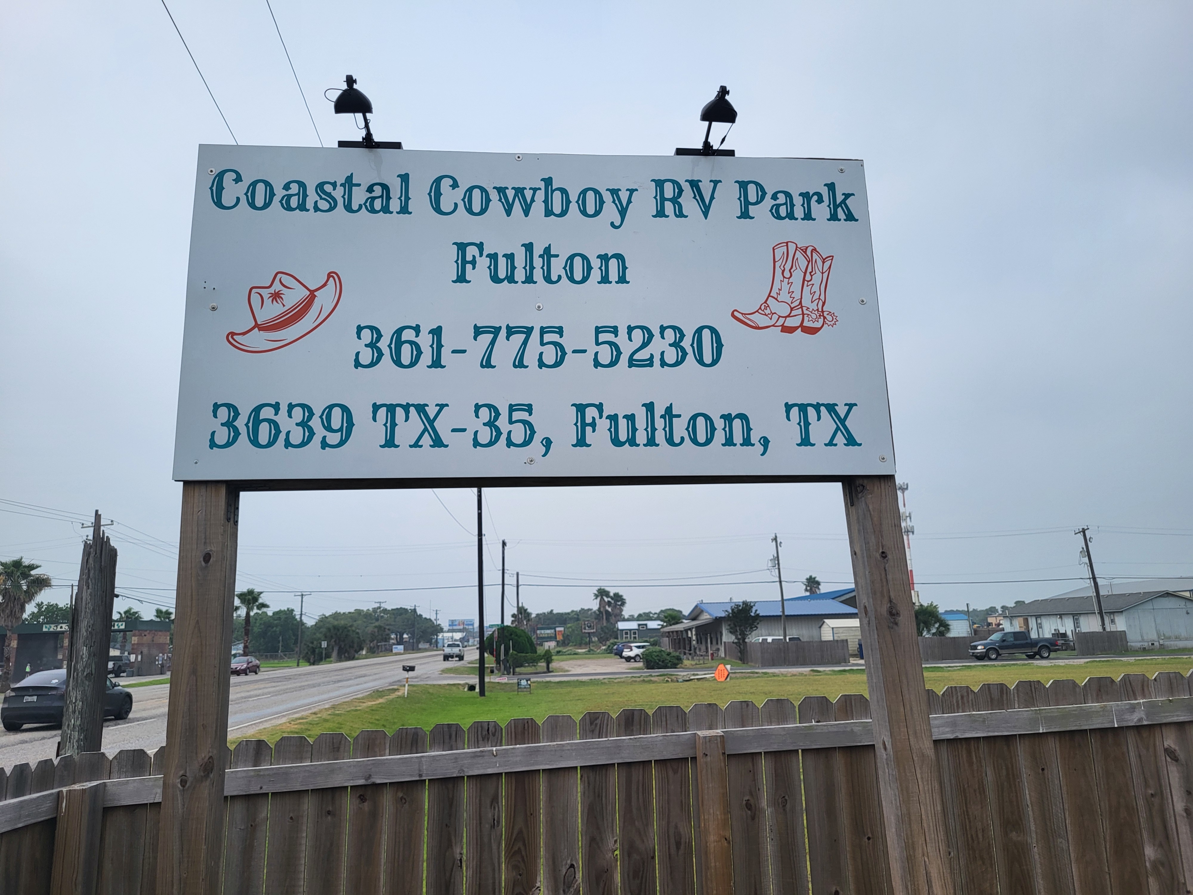 Coastal Cowboy RV Park Fulton, Rockport, Texas