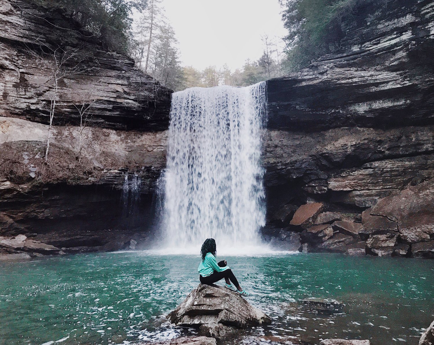 Greeter Falls Campground