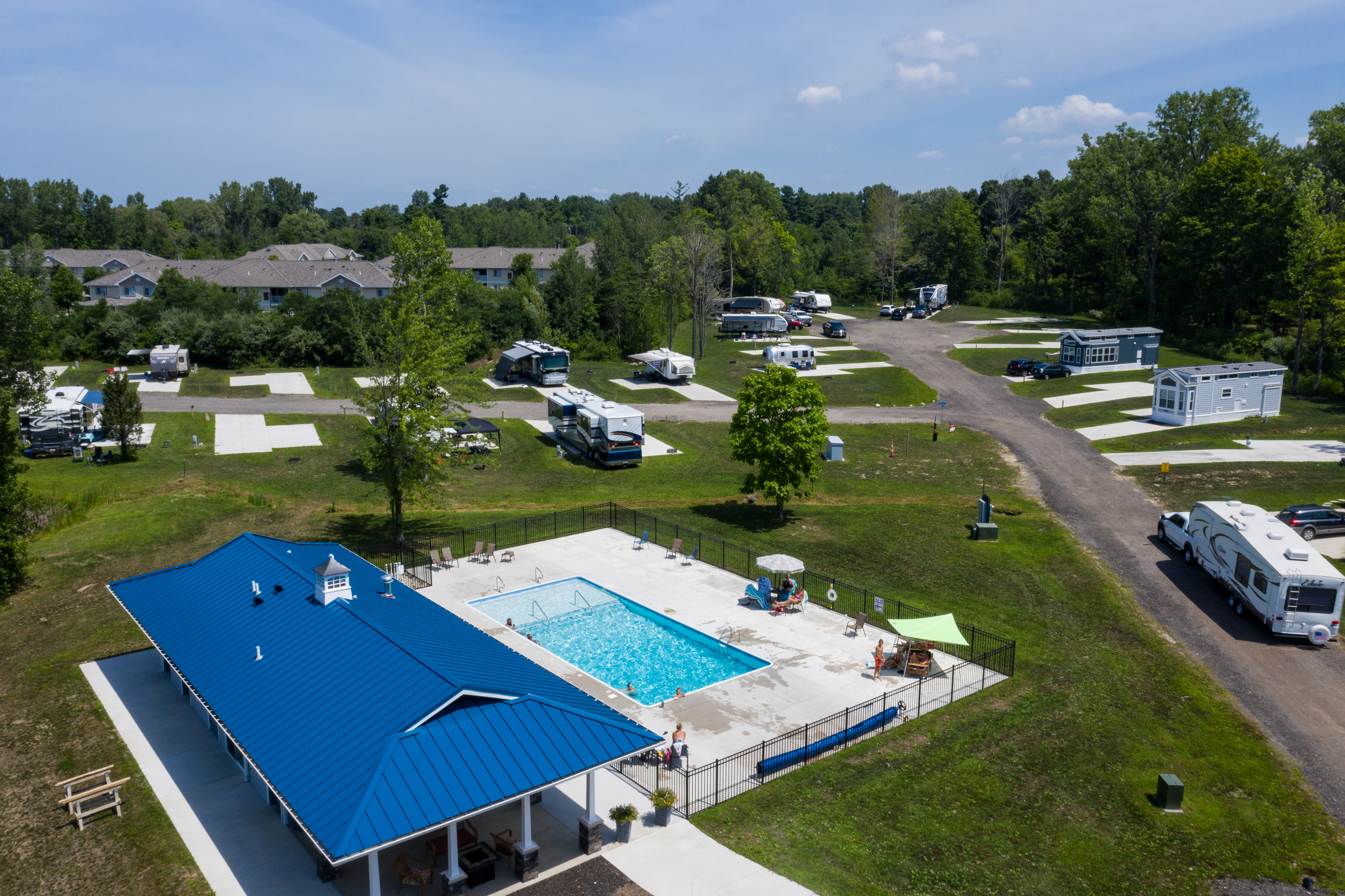 Hidden Ponds RV Resort, South Haven, Michigan