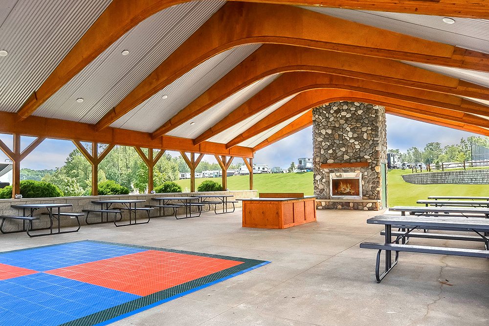 Sun Retreats Gun Lake