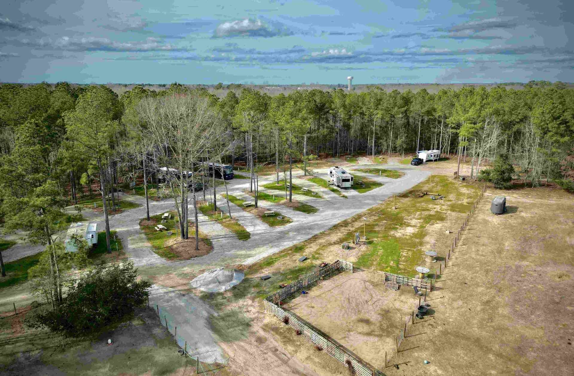 Outside Inn Campground, Santee, South Carolina