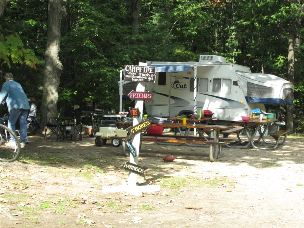 Barnes Park Campground, Eastport, Michigan