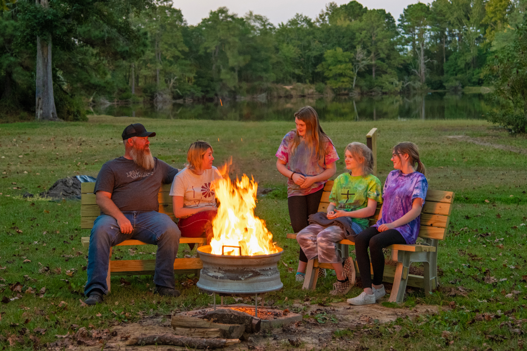 Bass Lake Campground, Dillon, South Carolina