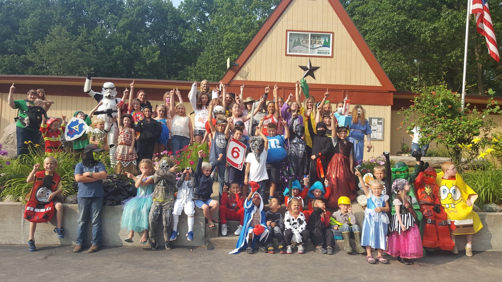 Duke Creek Campground, Cedar Springs, Michigan