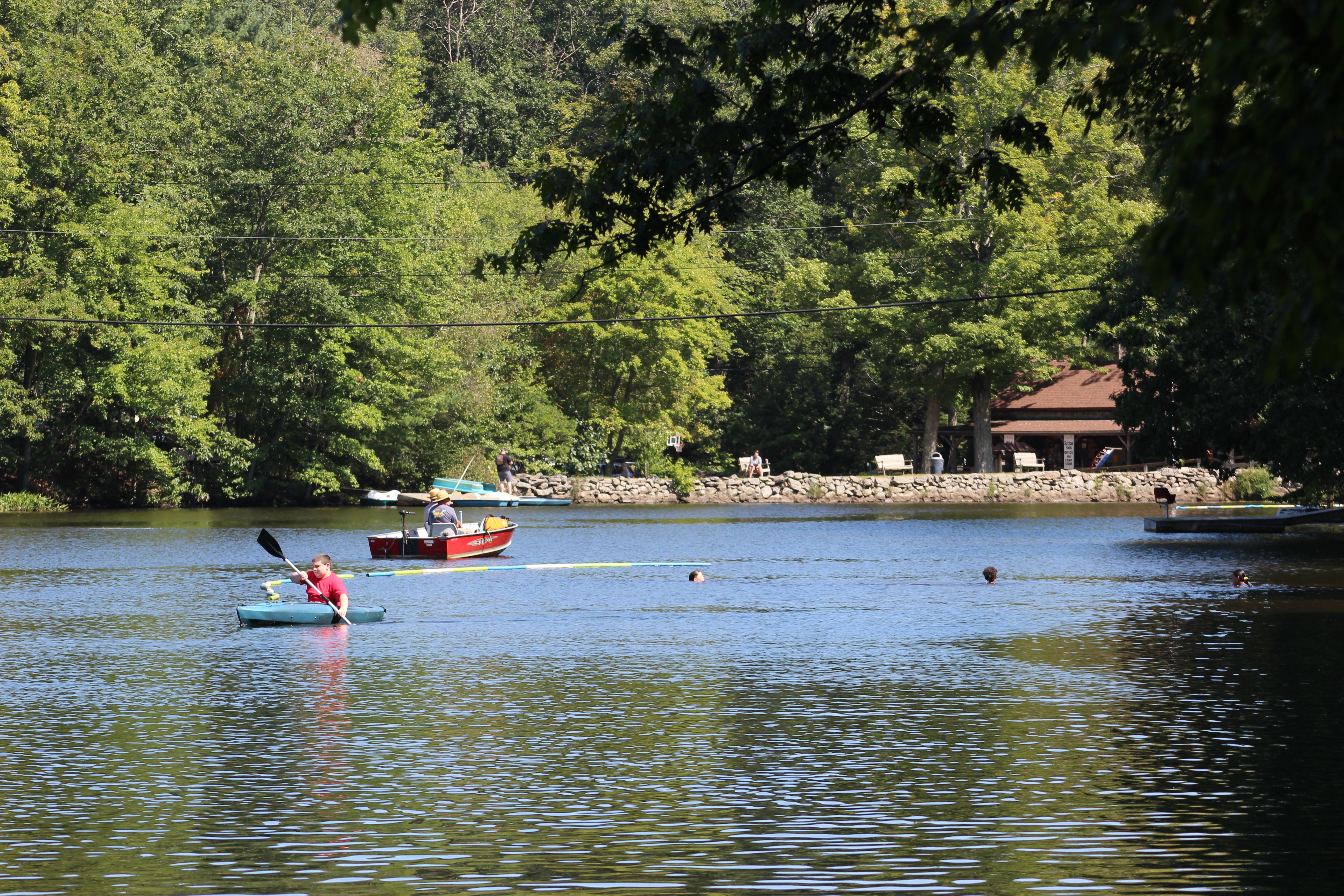 Sutton Falls Camping Area, Sutton, Massachusetts