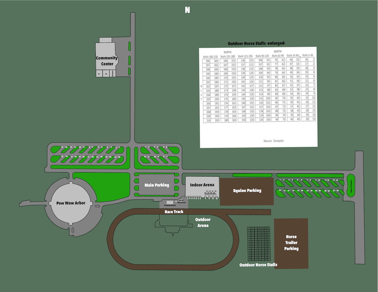 Twin Buttes Fairgrounds, Halliday, North Dakota