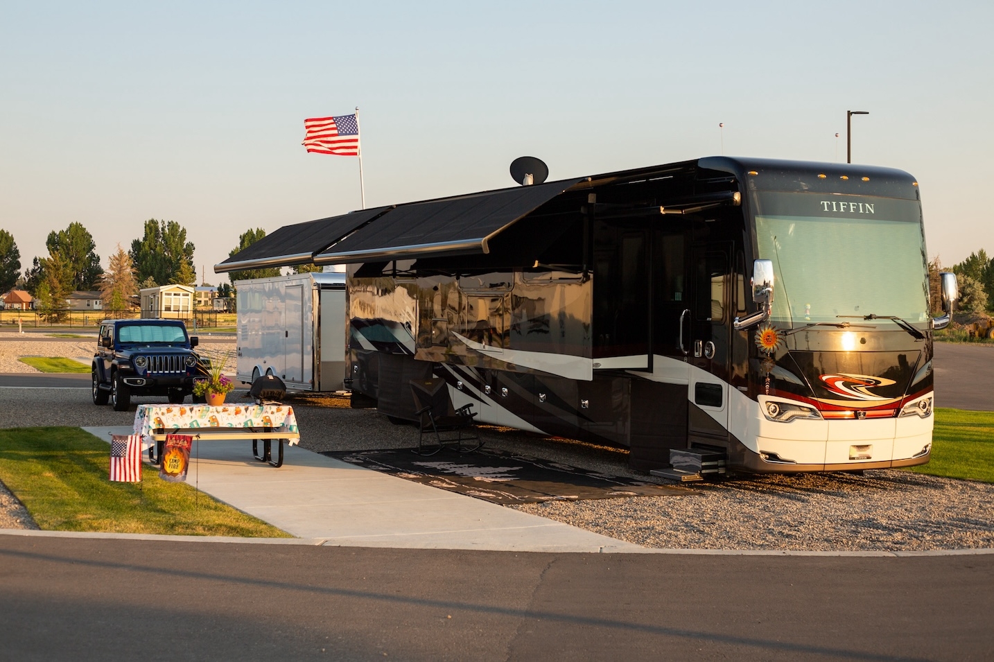 Idaho Sky RV Resort, Rexburg, Idaho