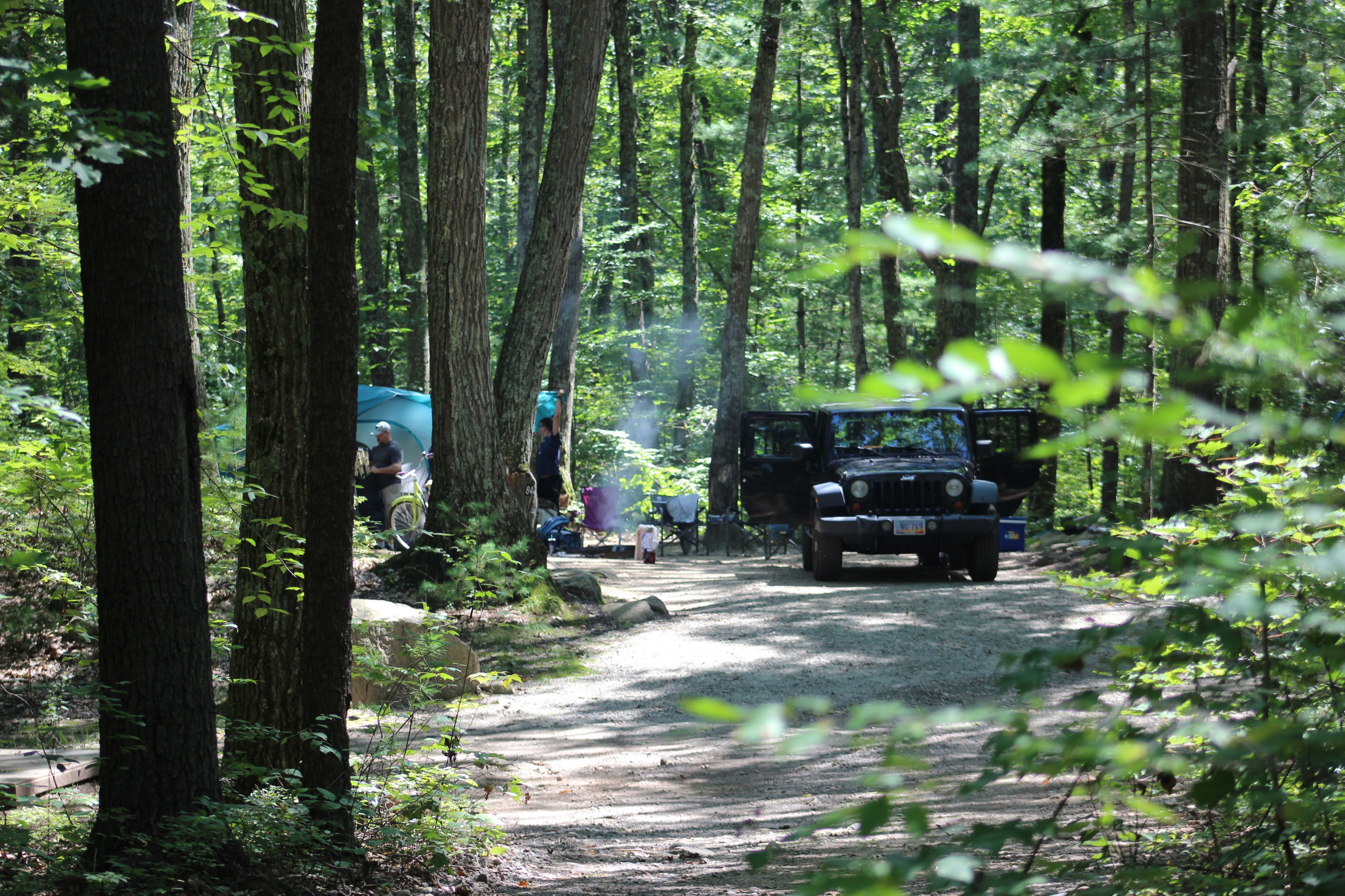 Sutton Falls Camping Area, Sutton, Massachusetts