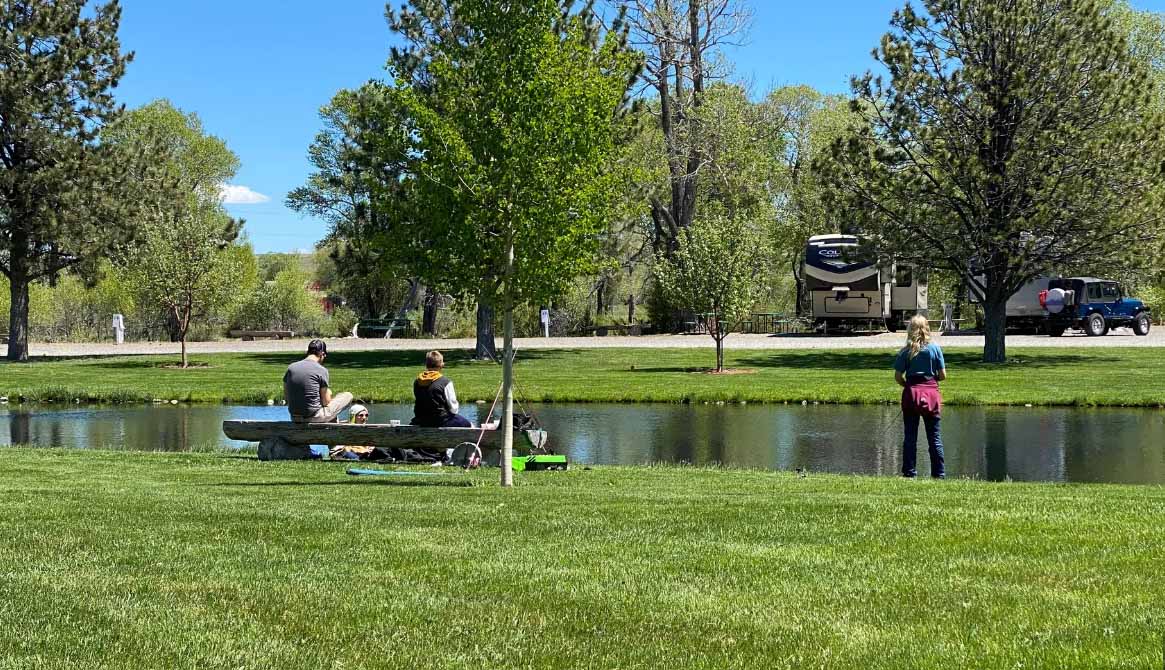 Spring Creek Campground, Big Timber, Montana