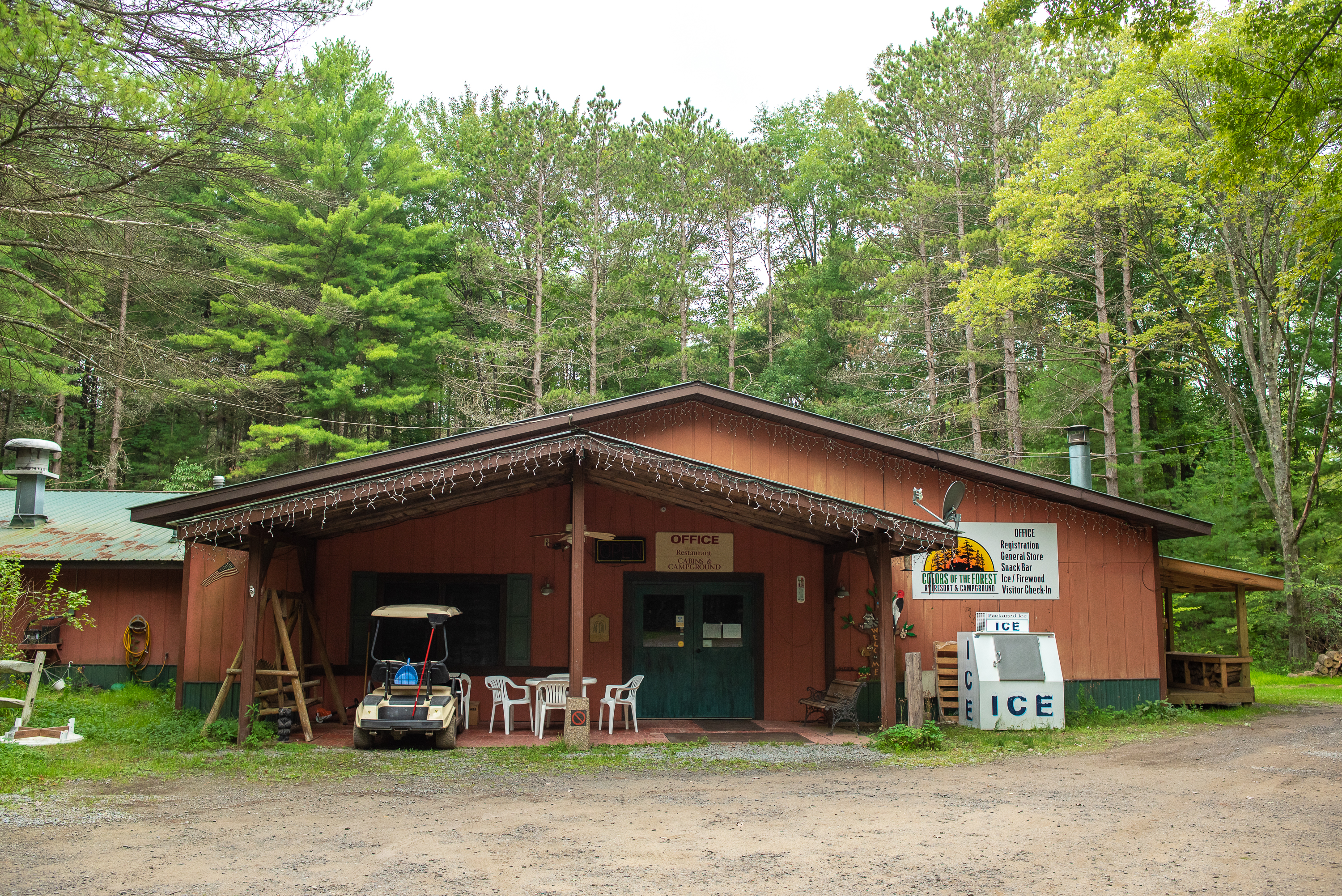 Colors of the Forest RV Resort & Campground, Clarington, Pennsylvania