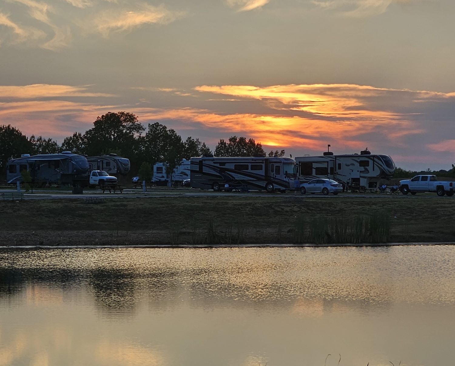 By The Lake RV Park, Ardmore, Oklahoma