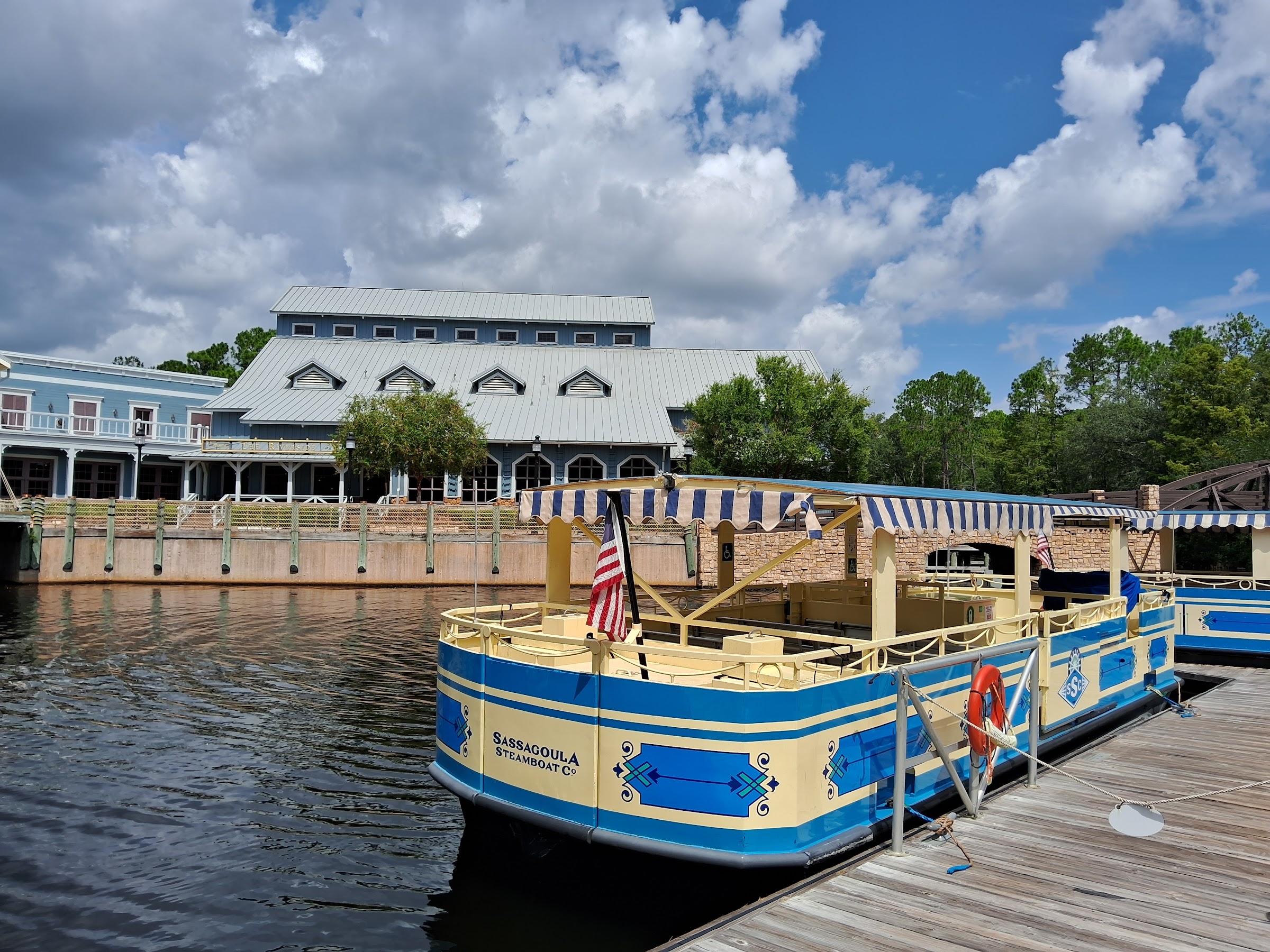 Boat Launch - Disneys Port Orleans Resort - Riverside