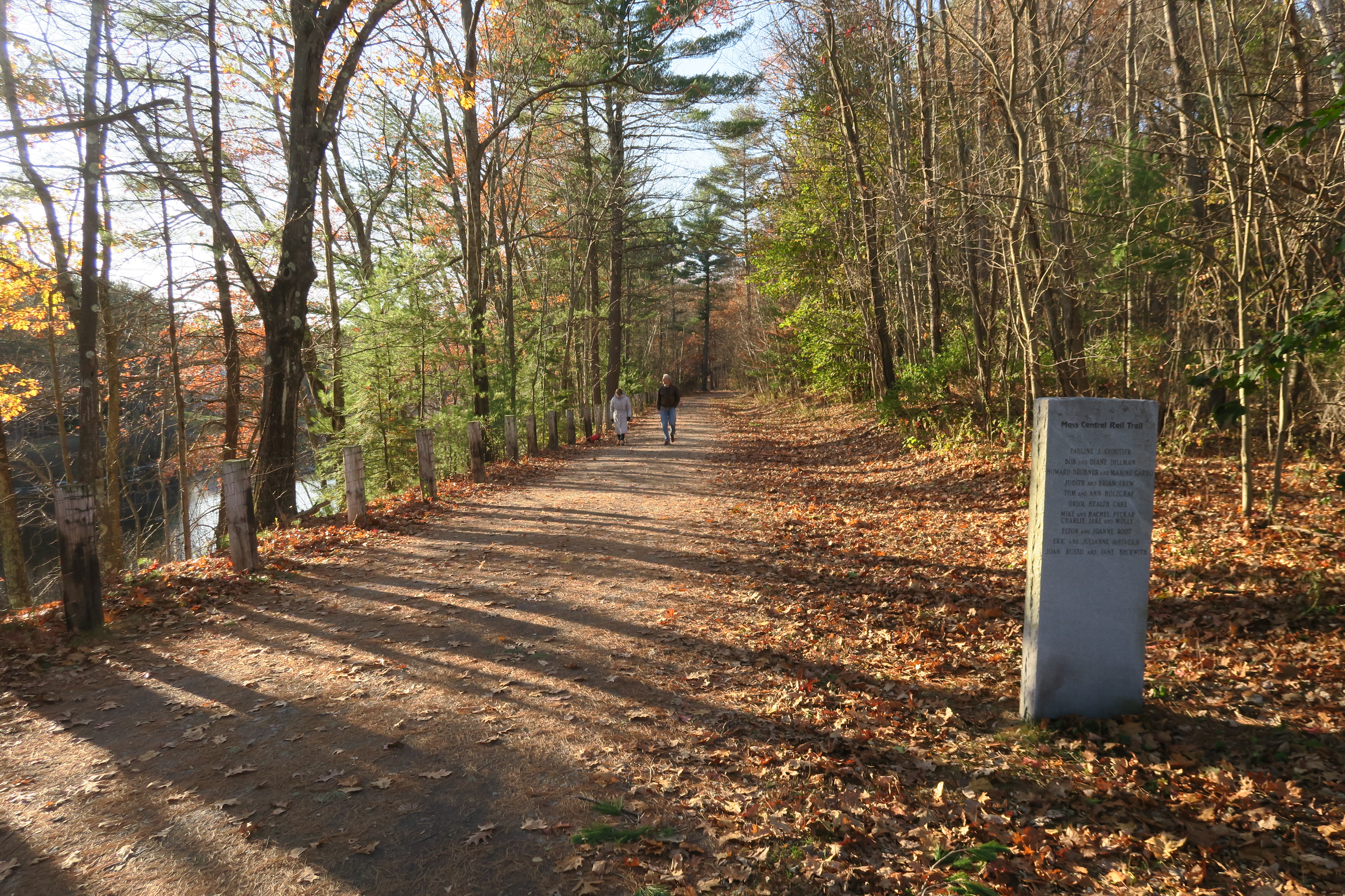 Mass Central Rail Trail - Wayside State Park