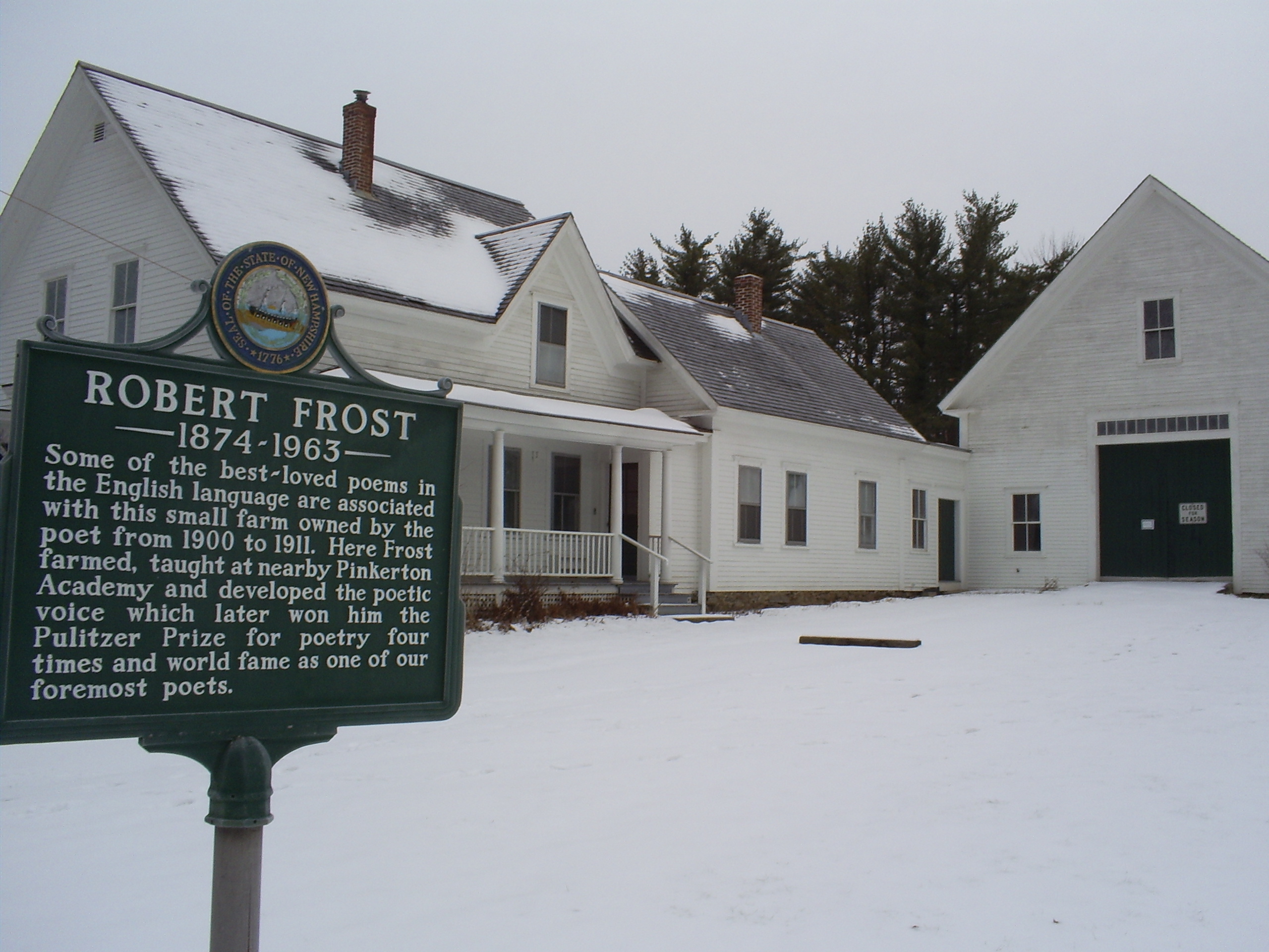 Robert Frost Farm State Historic Site State Park