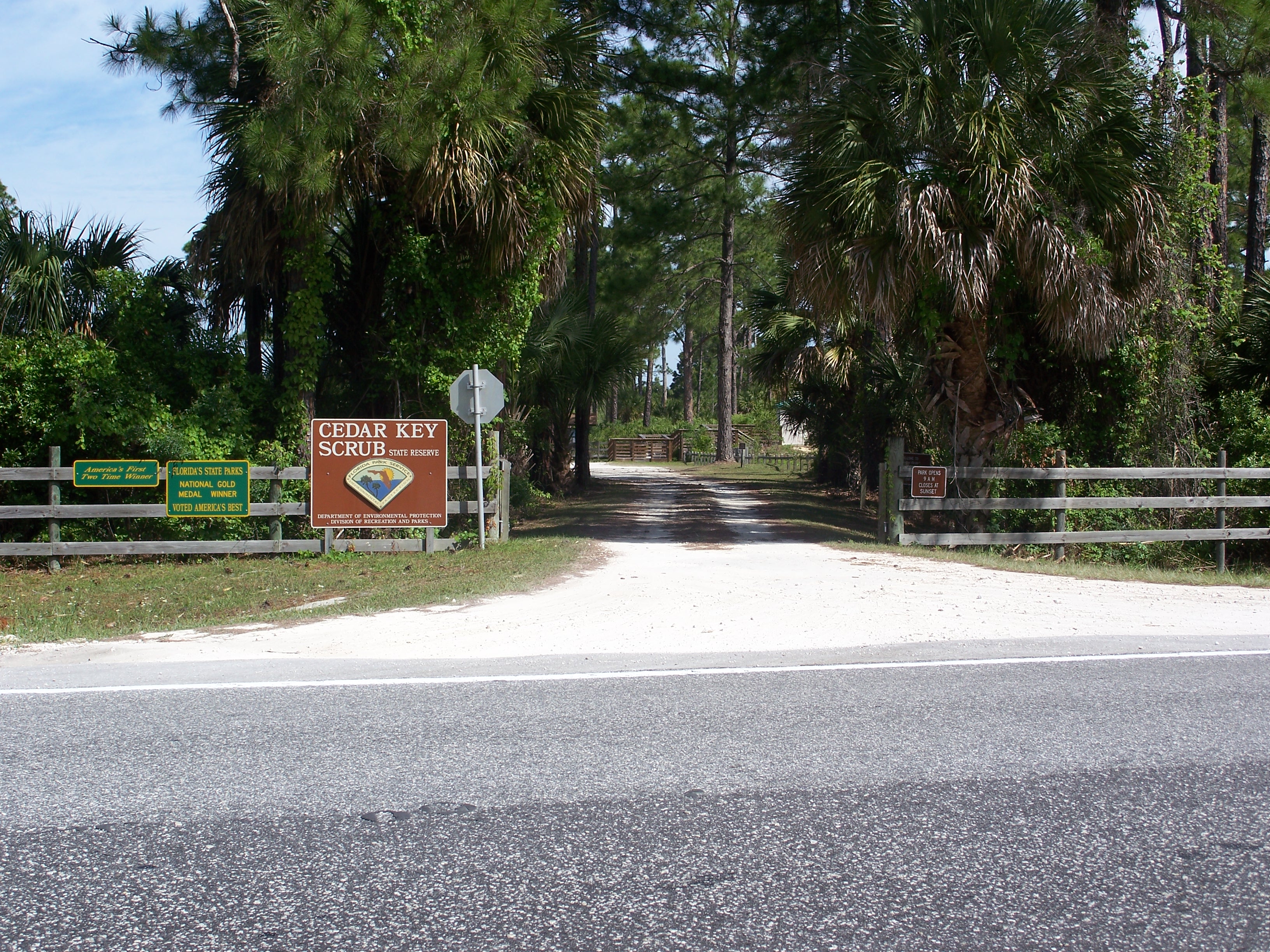 Cedar Key Scrub State Reserve State Park