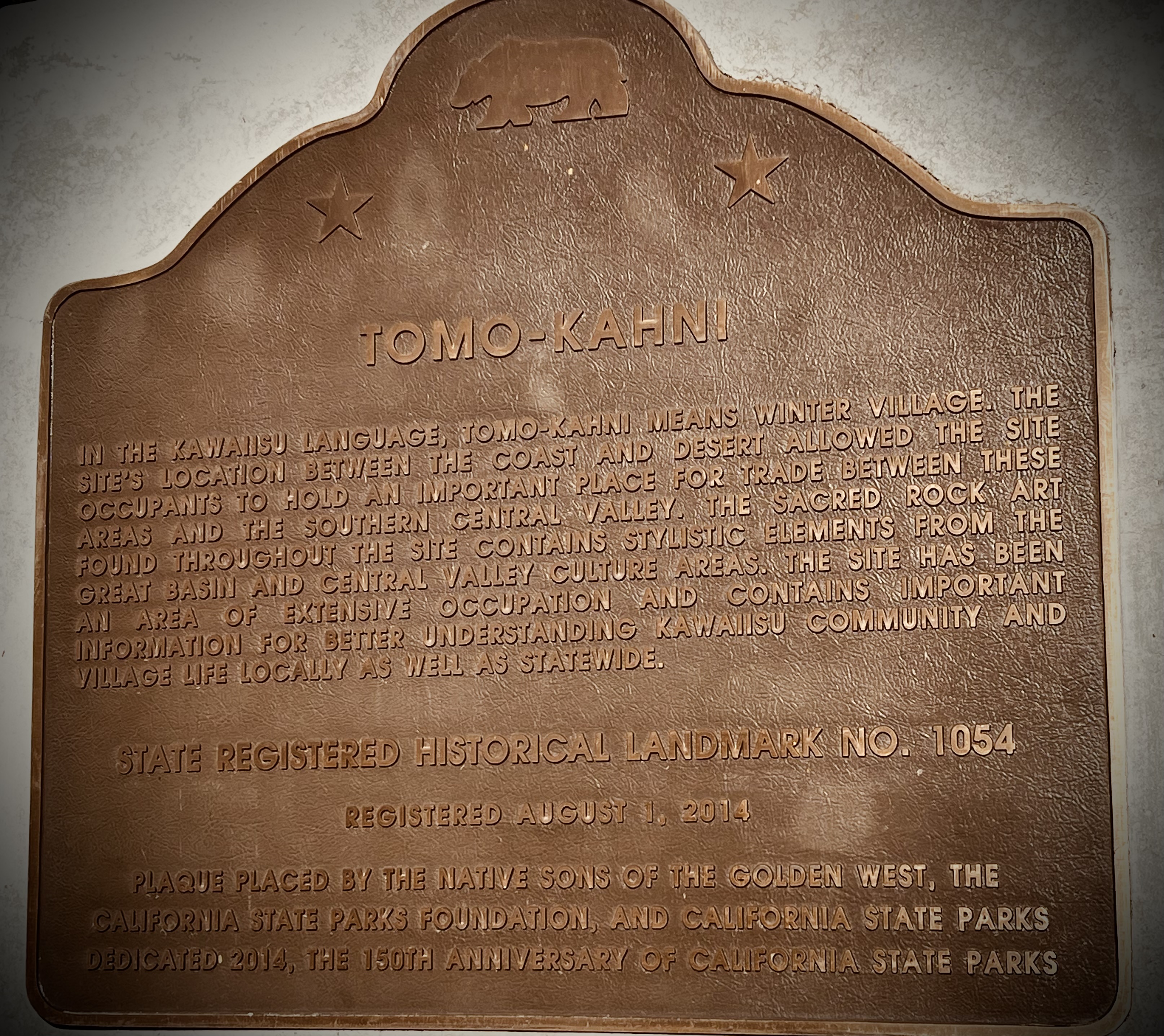 Tomo-Kahni State Historic Park State Park